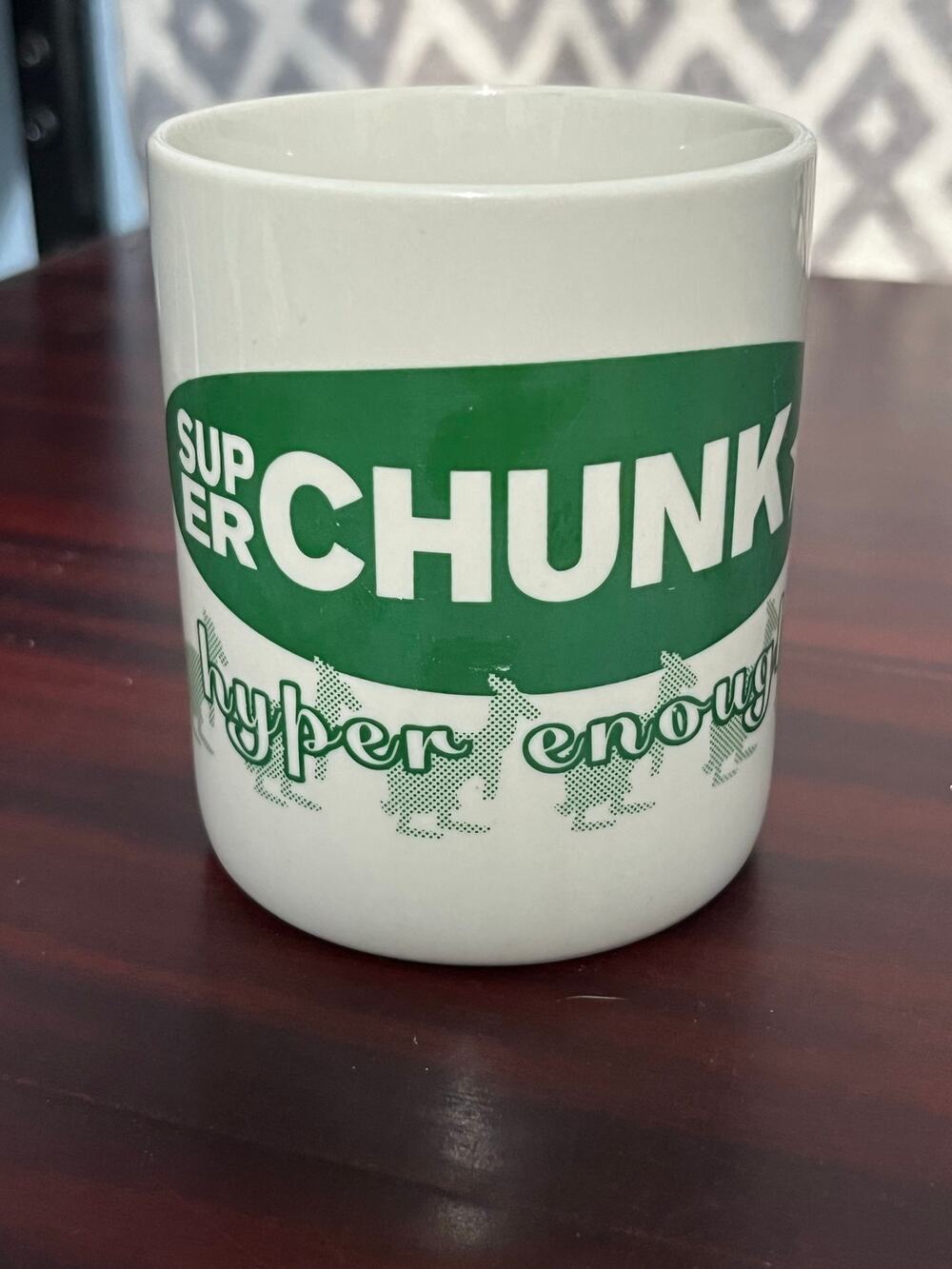 Rare VTG Superchunk Hyper Enough Coffee Mug Australia Punk Rock Band 90s Tour